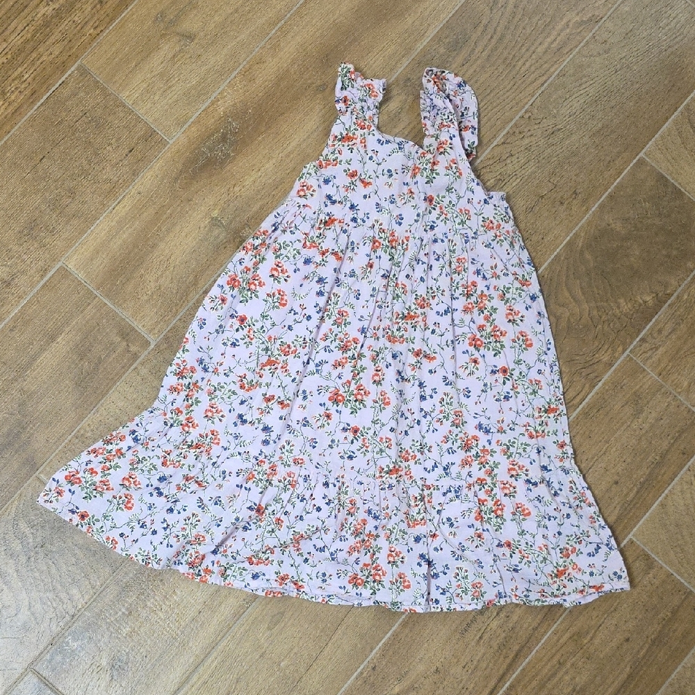 Nordstrom Kids Floral Dress - Pink and Red